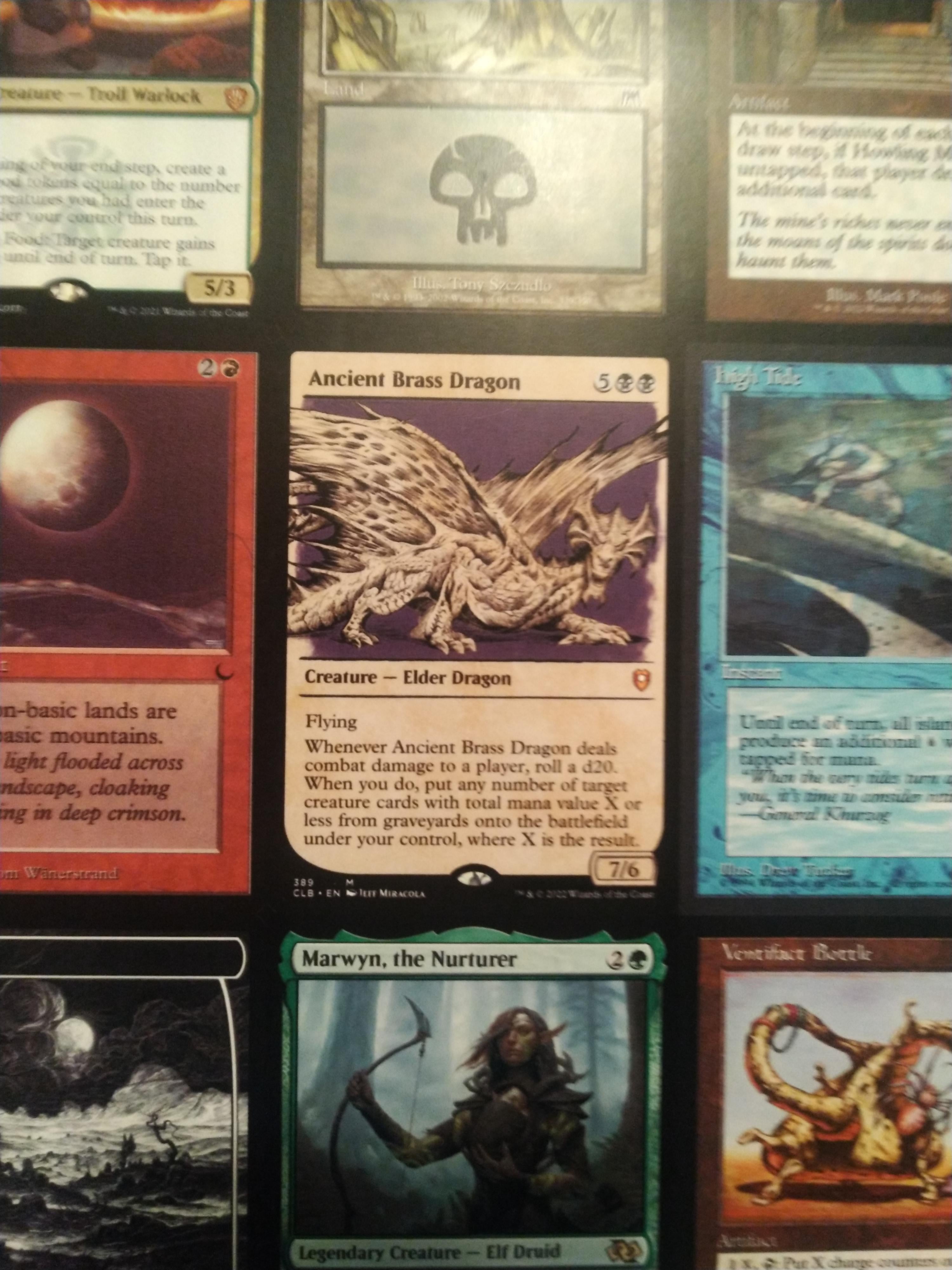 Proxy card paper thickness comparison for MTG proxies